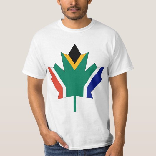 T-shirt Canadien sud-africain (Devant)