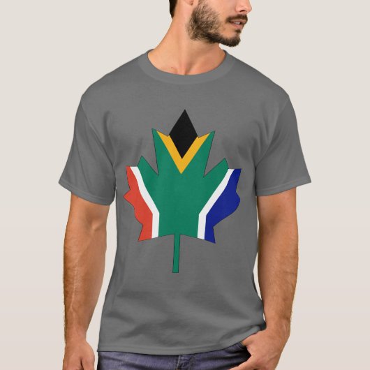 T-shirt Canadien sud-africain (Devant)