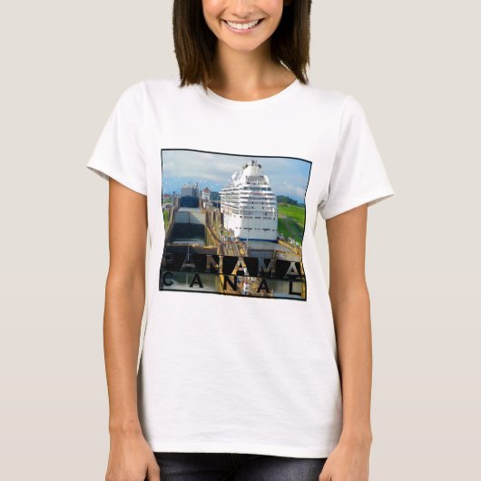 T-shirt Canal de Panama (Devant)