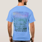 T-shirt Canal de Panama Zone Chaque Lieu (Coucher de solei (Dos)