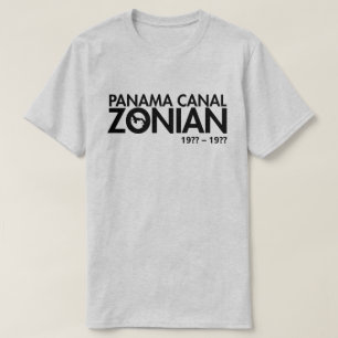T-shirt Canal de Panama Zonian