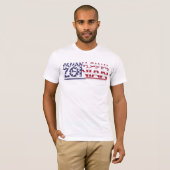 T-shirt Canal de Panama Zonian Patriotique (Devant entier)