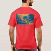 T-shirt Canal Route Map (Dos)