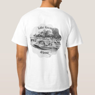 T-shirt Canal vintage du lac Havasu