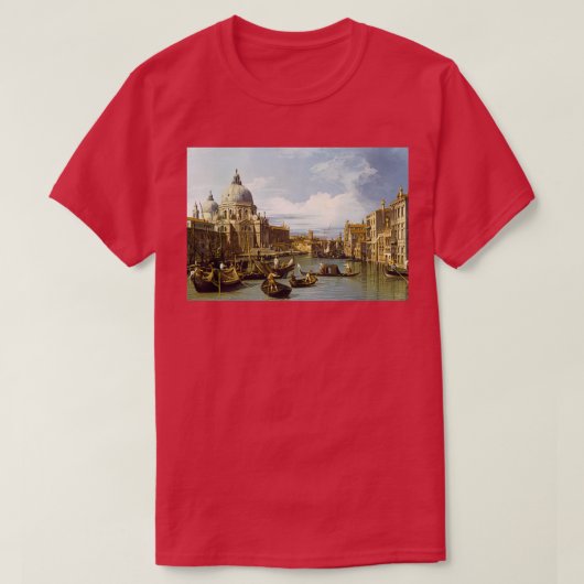 T-shirt Canaletto The Entrance to the Grand Canal Venice (Design devant)