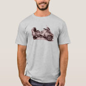 T-shirt CanAm Spyder droite 2010 fendu (Devant)