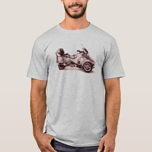 T-shirt CanAm Spyder droite 2010 fendu (Devant)
