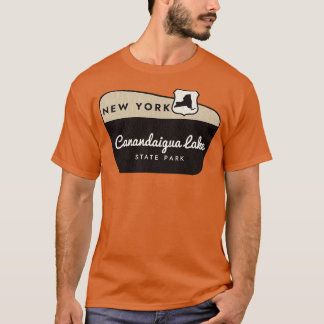 T-shirt Canandaigua Lake State Park New York Affiche de bi