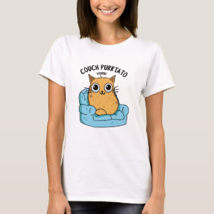 T-shirt Canapé Purtato Funny Pun de pommes de terre
