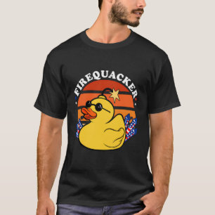 T-shirt Canard 4 juillet Patriotique Day Indepen