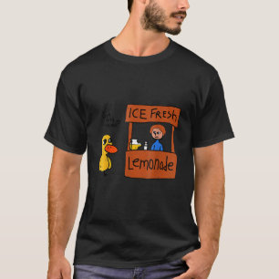 T-shirt Canard à citronnelle frais de glace Duck drôle de 
