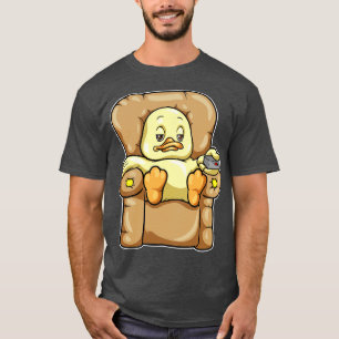 T-shirt Canard à sortir sur Sofa