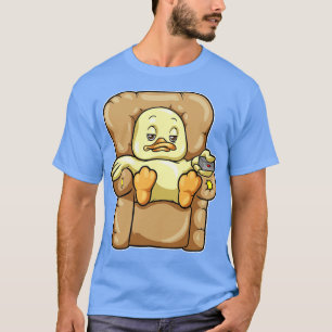 T-shirt Canard à sortir sur Sofa
