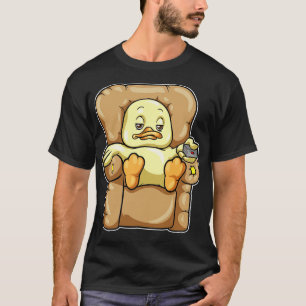 T-shirt Canard à sortir sur Sofa