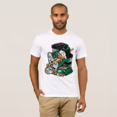 T-shirt Canard à tête de baskets (Devant entier)