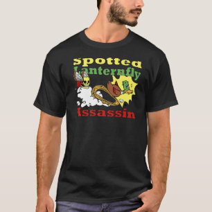 T-shirt Canard assassassin à lanternes tacheté à l'avant d