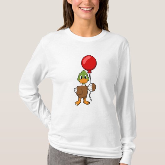 T-shirt Canard avec ballon (Devant)