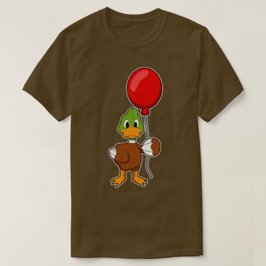 T-shirt Canard avec ballon (Design devant)