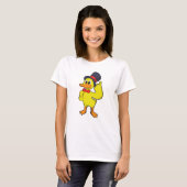 T-shirt Canard avec Casquette (Devant entier)