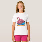T-shirt Canard avec Donut (Devant entier)