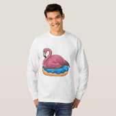 T-shirt Canard avec Donut (Devant entier)