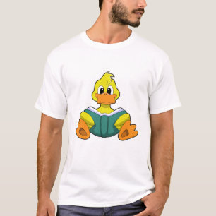 T-shirt Canard avec livre