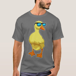 T-shirt Canard avec lunettes de soleil