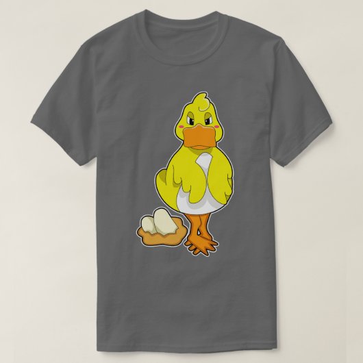 T-shirt Canard avec oeufs (Design devant)