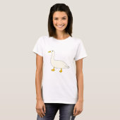T-shirt Canard blanc (Devant entier)