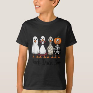 T-shirt Canard Boo Drôle Oie Drôle Costume d'Halloween _1