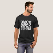 T-shirt Canard Canard Boom Funny Chasse Chasse Chasse Chas (Devant entier)