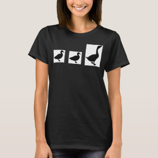 T-shirt Canard Canard Goût pas Canard Canard Canard Gris C
