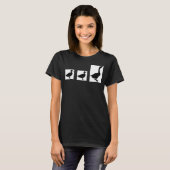 T-shirt Canard Canard Goût pas Canard Canard Canard Gris C (Devant entier)