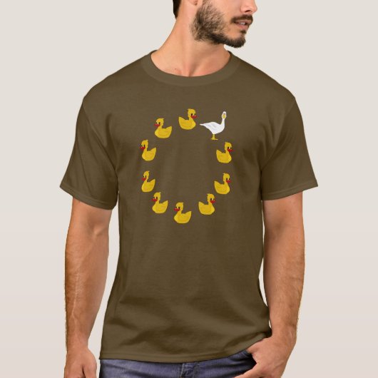 T-shirt Canard, canard, oie (Devant)