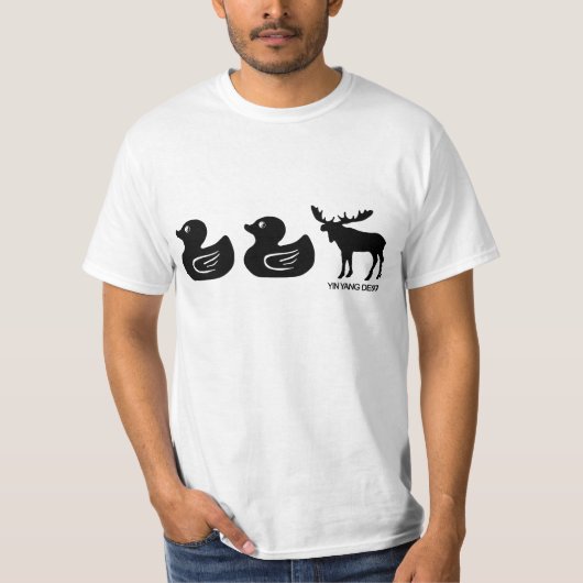 T-shirt Canard, canard, orignal (Devant)