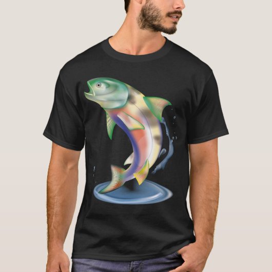 T-shirt canard chat poisson (Devant)