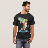 T-shirt canard chat poisson (Devant entier)