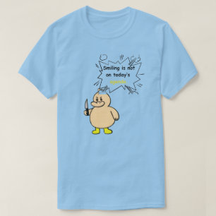 T-shirt Canard Coléreux Drôle 