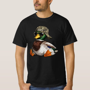 T-shirt Canard colvert personnalisé — Saint-Valentin drôle