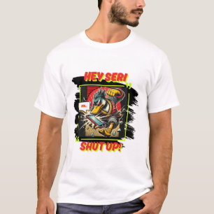 T-shirt Canard contre Seri sur Iphone