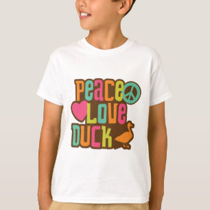 T-shirt Canard d'amour de paix