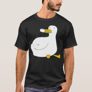 T-shirt canard dans le médecin protecteur noir cool de lab