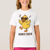 T-shirt Canard dansant cool (Devant)