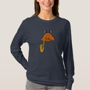 T-shirt Canard de CR jouant la chemise de saxophone