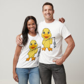 T-shirt Canard de pêche de canard (Unisexe)