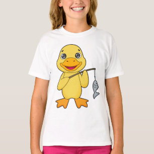 T-shirt Canard de pêche de canard