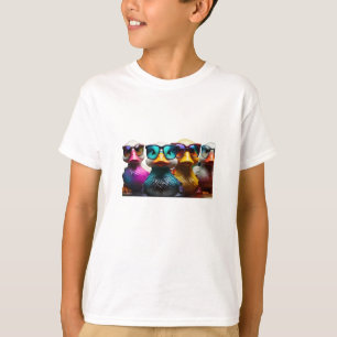 T-shirt canard drôle pour enfants T-shirt
