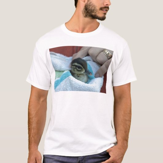 T-shirt Canard en bois de bébé (Devant)