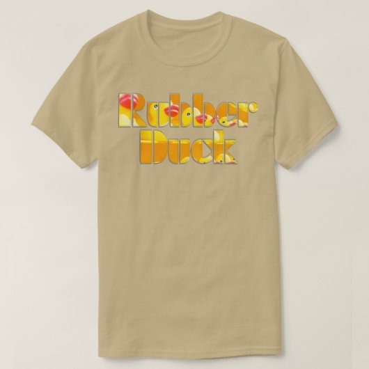 T-shirt Canard en caoutchouc (Design devant)