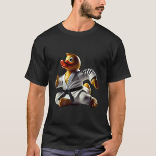 T-shirt Canard en Caoutchouc BJJ Jiu Jitsu Ducky Duckie Ho